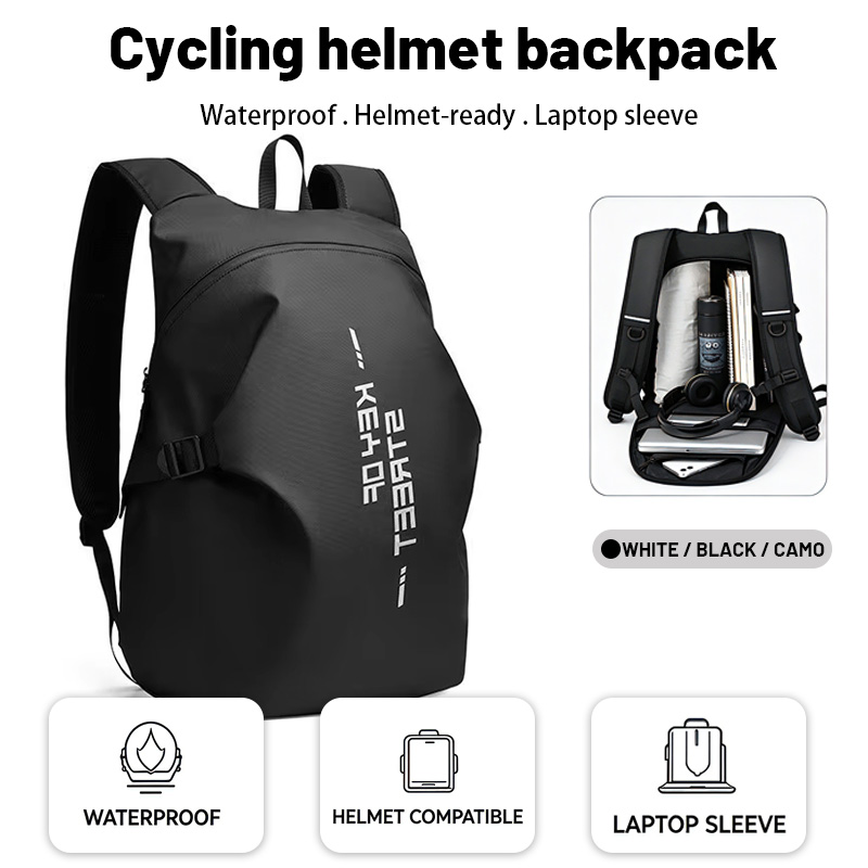 Cycling - Cross-border men's large-capacity waterproof cyber functional