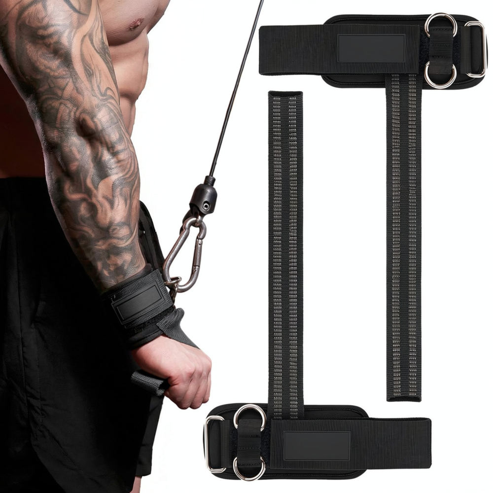 Wrist Wraps Weightlifting Support - Professional Weight Lifting Wrist Straps Leather
