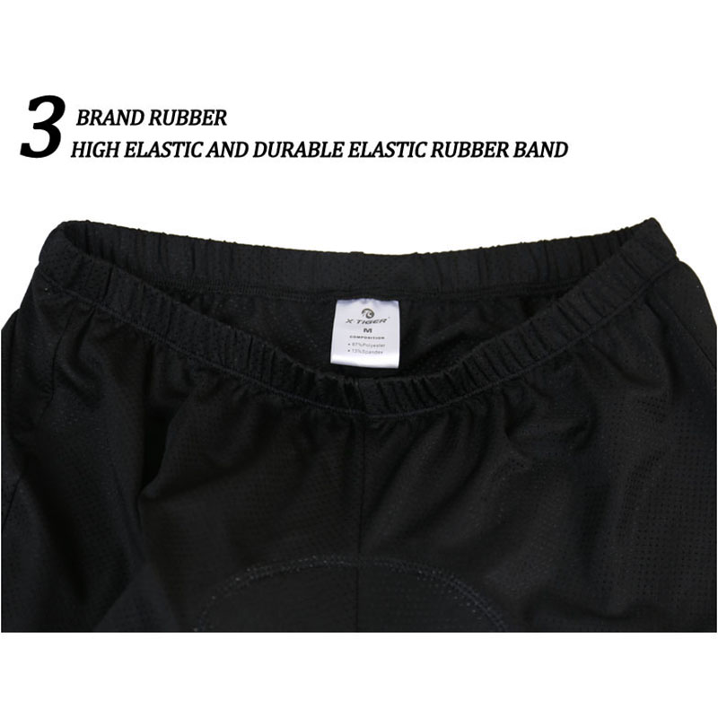 X-Tiger Cycling Shorts Breatha - Padded Cycling Shorts 5D Gel recension och pris