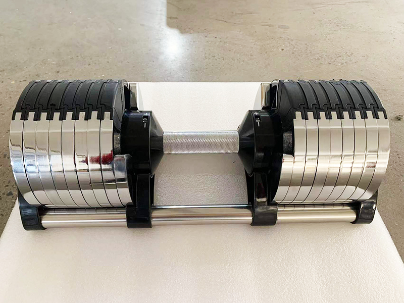 Chrome Adjustable Dumbbell Pai - Adjustable Dumbbell Pair 40Kg recension och pris