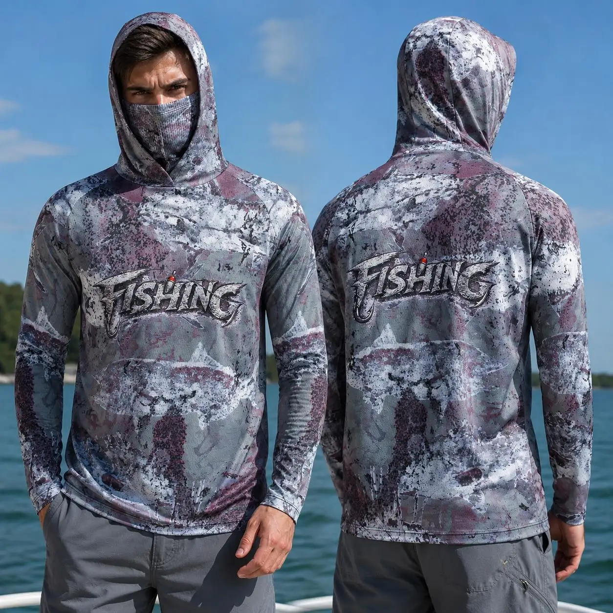 Fishing Shirt Hooded Men Fishi - Fishing recension och pris