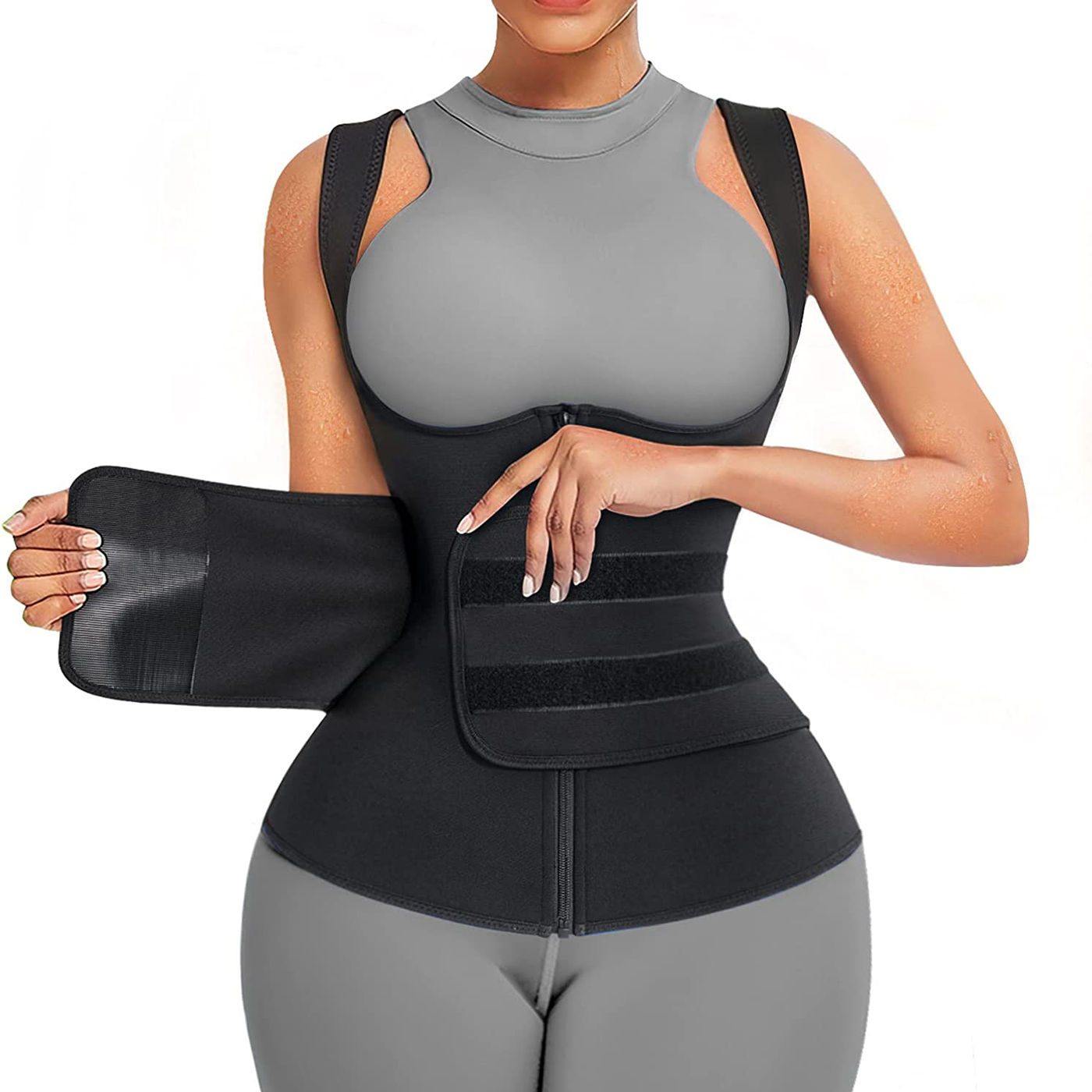 Neoprene Sauna Suit for Women  - Sweat Waist Trainer Belt Neoprene recension och pris