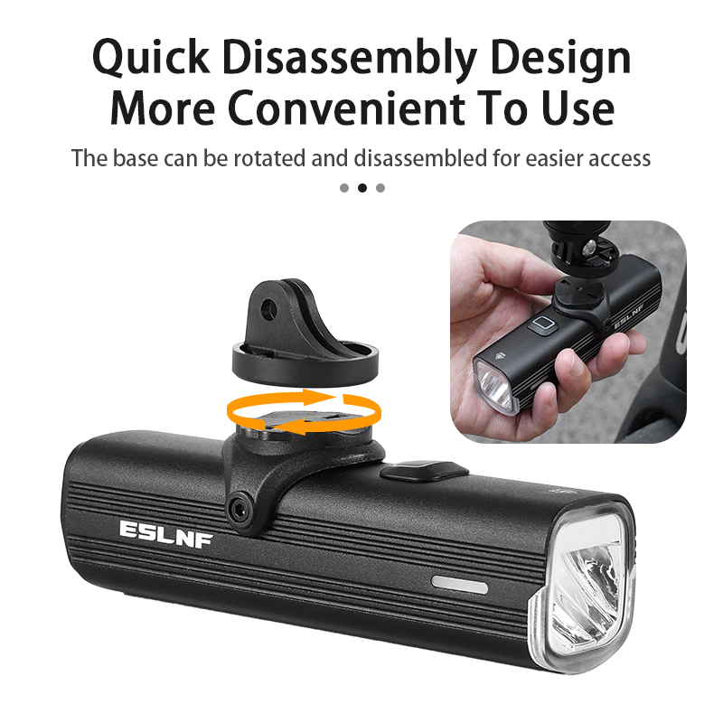 ESLNF Bicycle Headlight 1000 L - Rechargeable Bicycle Headlight 1000 Lumen recension och pris