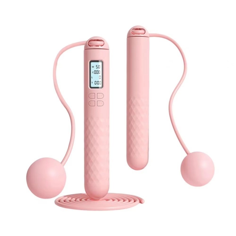 Portable Cordless Ropeless Jum - Smart Jump Rope Digital Counter recension och pris