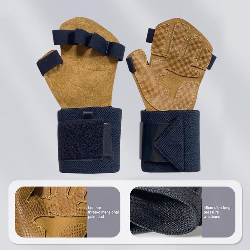 Weight Lifting Gloves For Men  - Wrist Wraps Weightlifting Support recension och pris