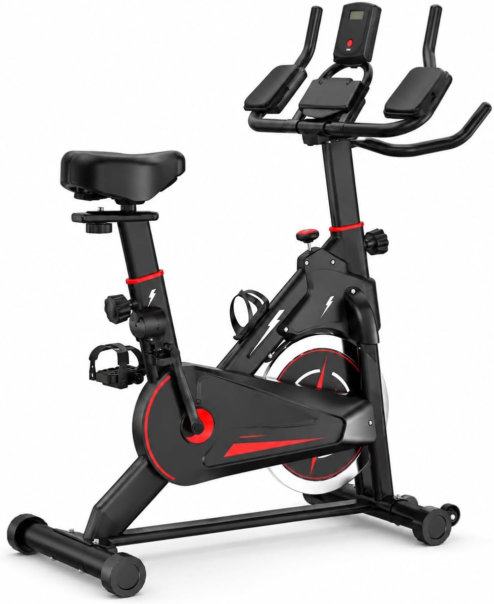 Indoor Magnetic Exercise Bike, - Exercise Bike Magnetic Resistance recension och pris