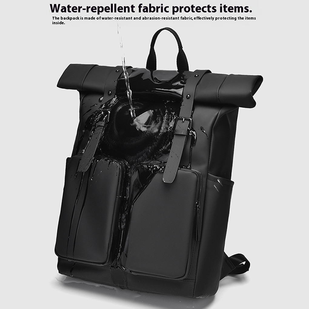 Roll-Top Backpack, Waterproof  - Cycling recension och pris