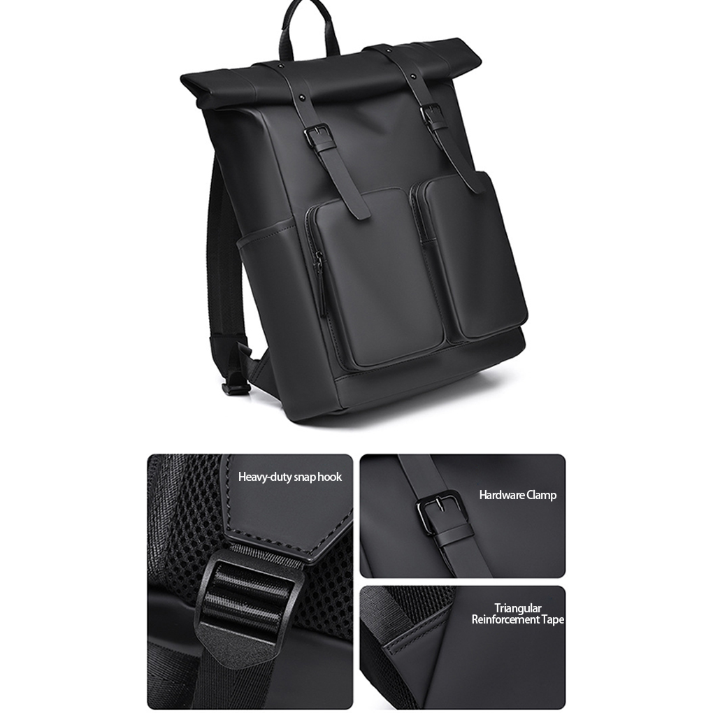 Roll-Top Backpack, Waterproof  - Cycling recension och pris