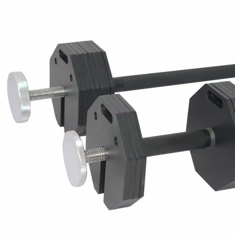 Adjustable 80LB Metal Octagona - Adjustable Dumbbell Pair 40Kg recension och pris