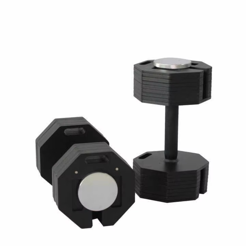 Adjustable 80LB Metal Octagona - Adjustable Dumbbell Pair 40Kg recension och pris