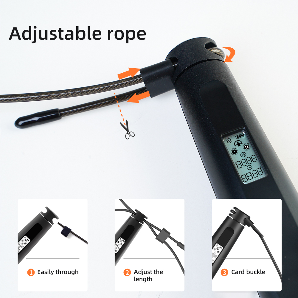 Smart Skipping Rope for Fitnes - Smart Jump Rope Digital Counter recension och pris
