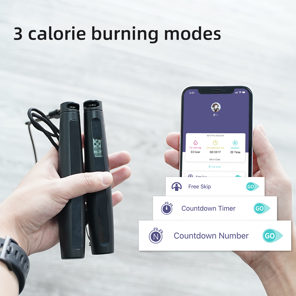 Smart Skipping Rope for Fitnes - Smart Jump Rope Digital Counter recension och pris