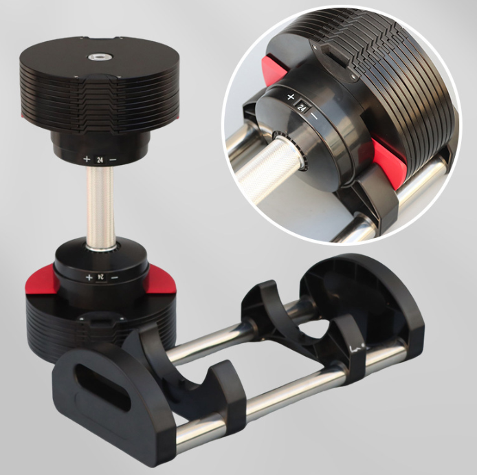 Adjustable 36kg Electroplated  - Adjustable Dumbbell Pair 40Kg recension och pris
