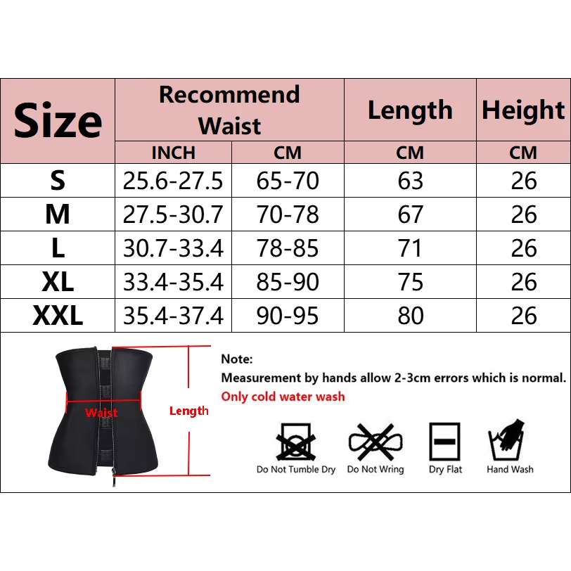 Women Sauna Sweat Waist Traine - Sweat Waist Trainer Belt Neoprene recension och pris