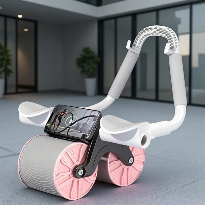 Automatic Rebound, Abdominal C - Ab Roller Wheel With Elbow Support recension och pris