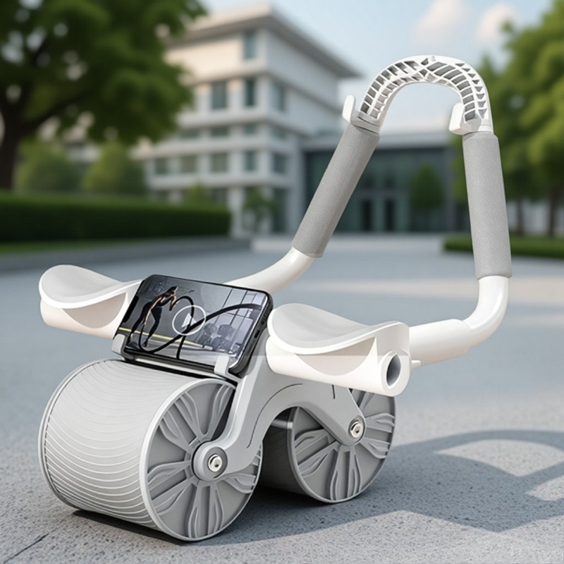 Automatic Rebound, Abdominal C - Ab Roller Wheel With Elbow Support recension och pris