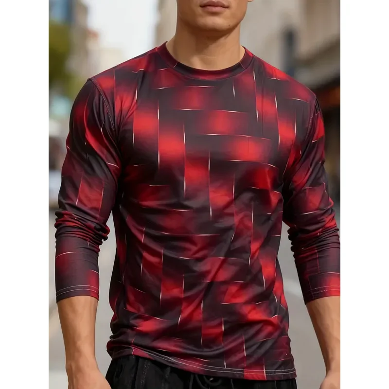 3D Printed Casual Long Sleeve  - Hiking recension och pris