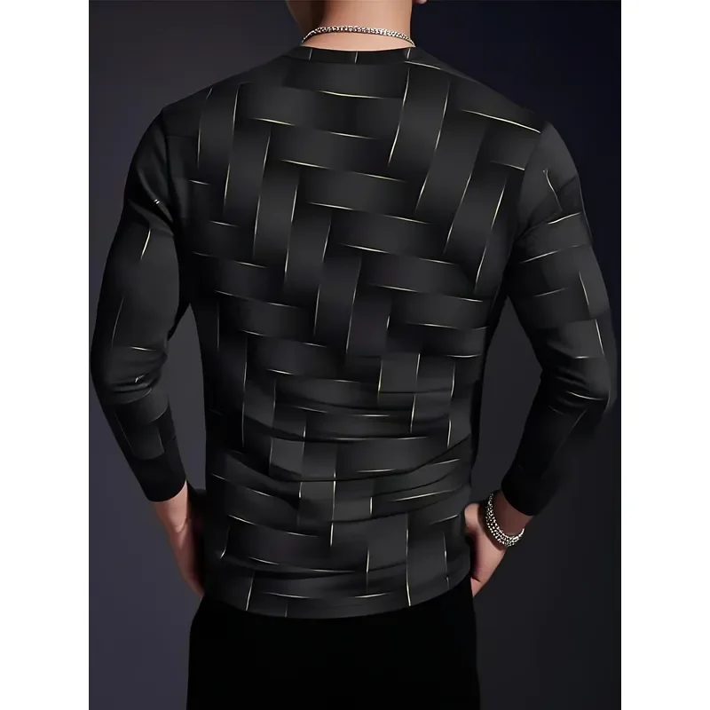 3D Printed Casual Long Sleeve  - Hiking recension och pris