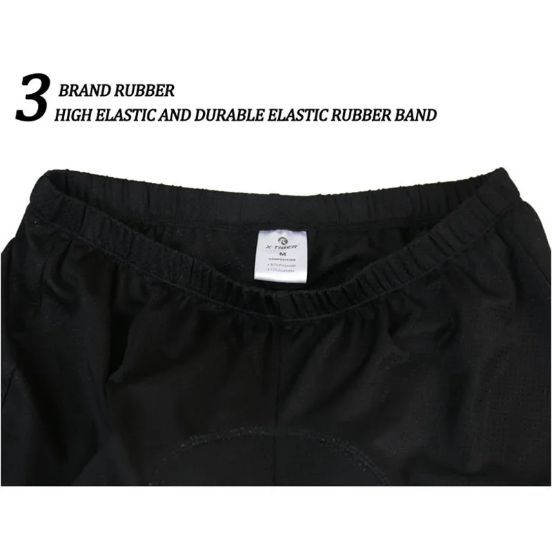 X-Tiger Cycling Shorts Breatha - Padded Cycling Shorts 5D Gel recension och pris