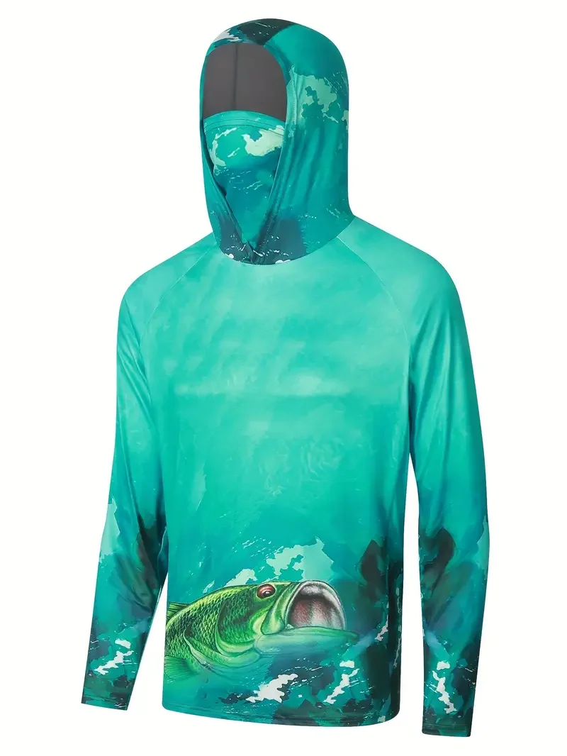 Fishing Shirt Hooded Men Fishi - Fishing recension och pris