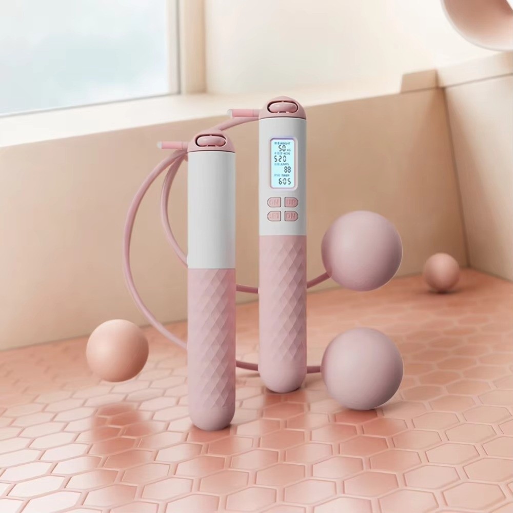 Portable Cordless Ropeless Jum - Smart Jump Rope Digital Counter recension och pris