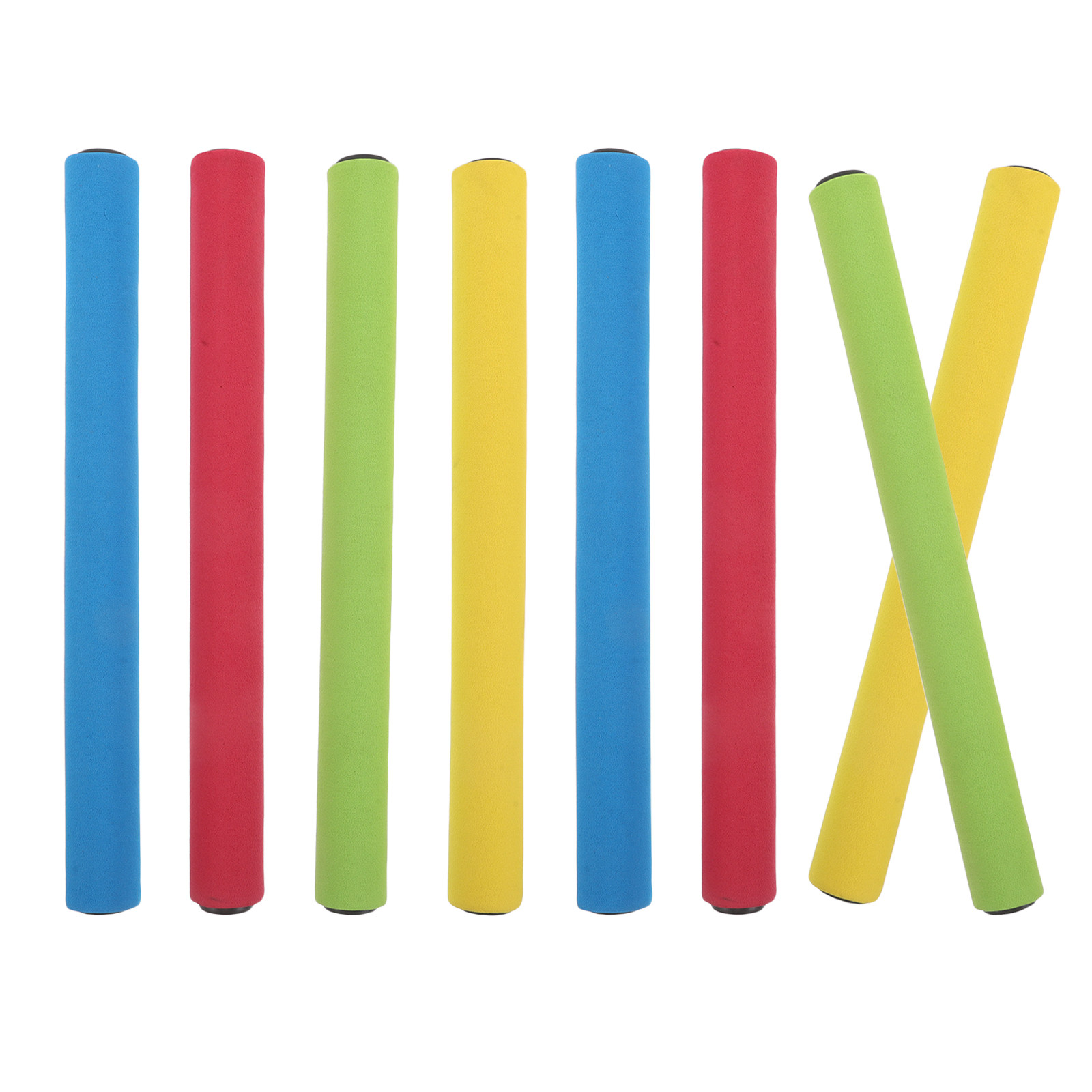 8Pcs Relay Sticks Multi-Color  - Team Sports recension och pris