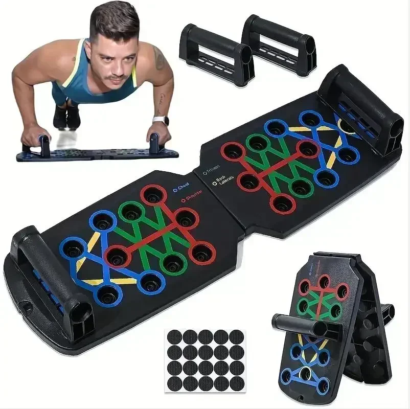 New Portable Multifunctional P - Push Up Board Foldable Multi Function recension och pris
