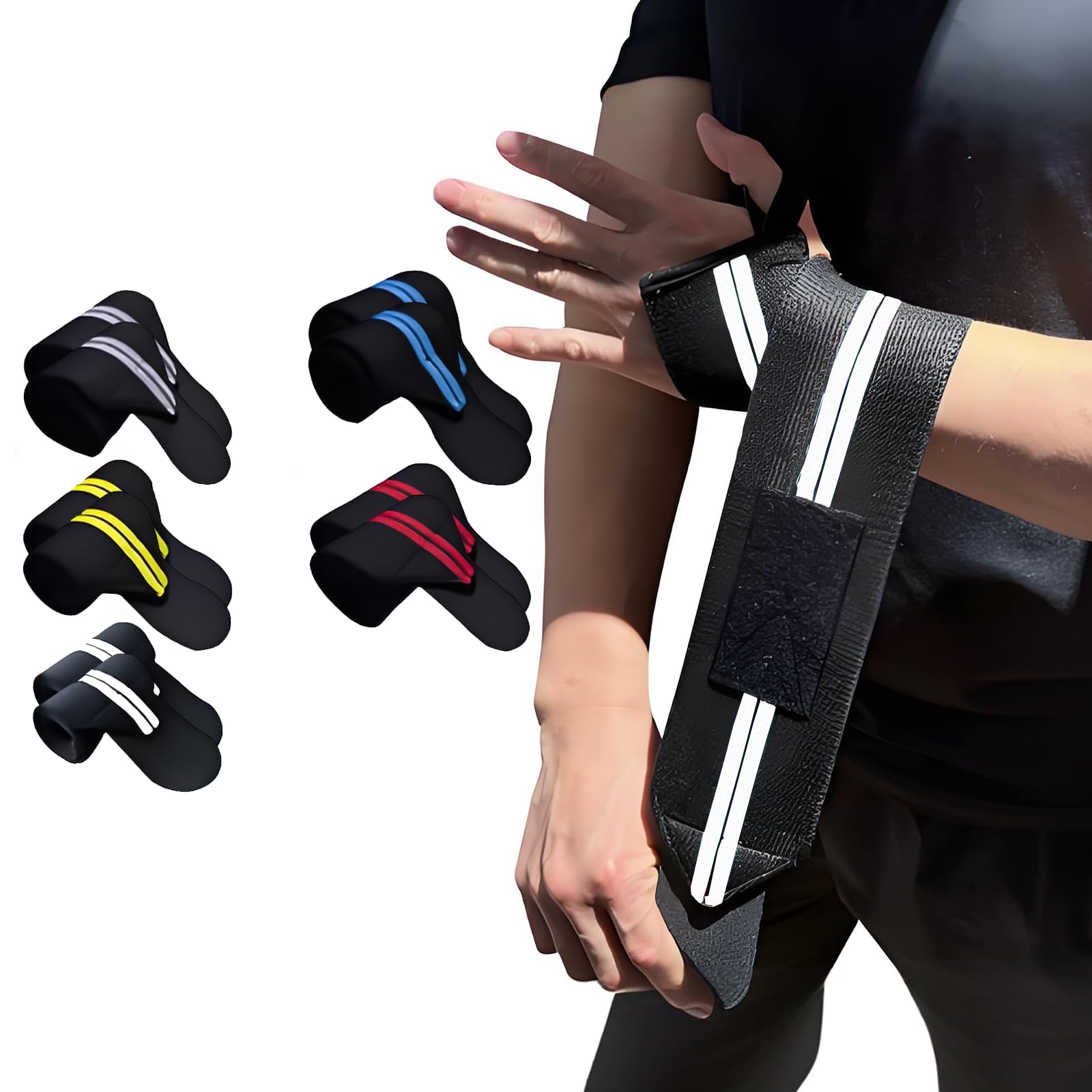 1 pair Elastic Wrist Wraps, Wr - Wrist Wraps Weightlifting Support recension och pris