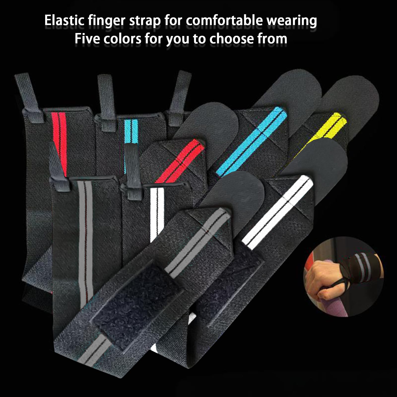1 pair Elastic Wrist Wraps, Wr - Wrist Wraps Weightlifting Support recension och pris