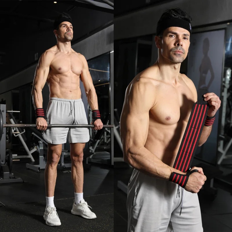 Wrist Support Fitness Wrap Ban - Wrist Wraps Weightlifting Support recension och pris